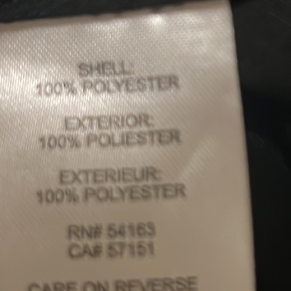 Women’s CALVIN KLEIN, Wrap Front, Sleeveless, V-Neck Top, Black, Size Large - Picture 4 of 5